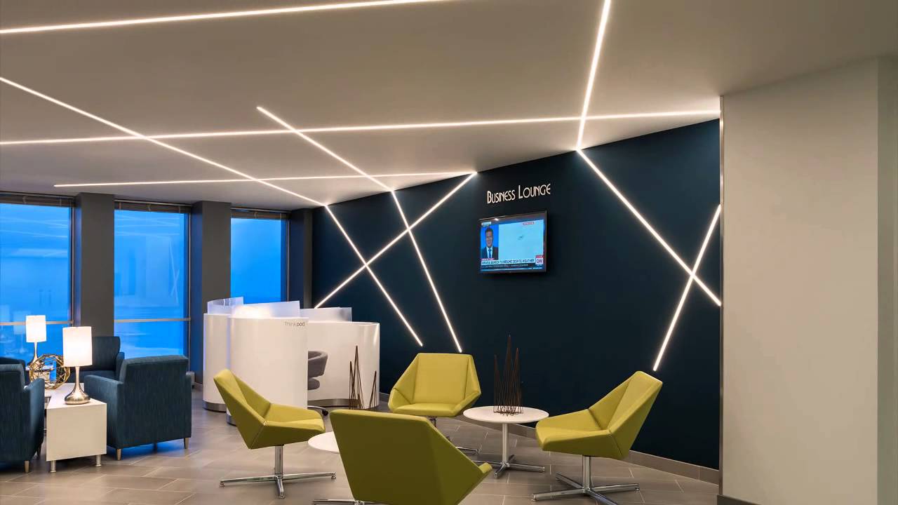 recessed led extrusion aluminum profile use in reception room.jpg